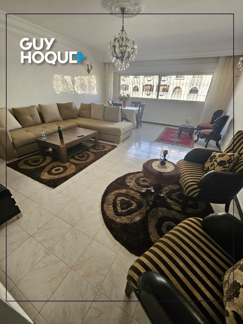 Appartement 123 m2 au coeur du CIL  - Bd Yacoub Mansour