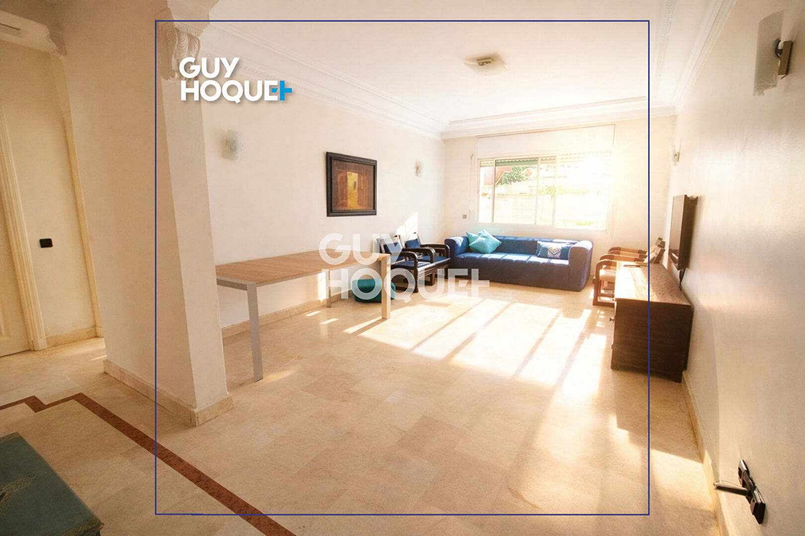 Bel appartement 92 m² Maarif