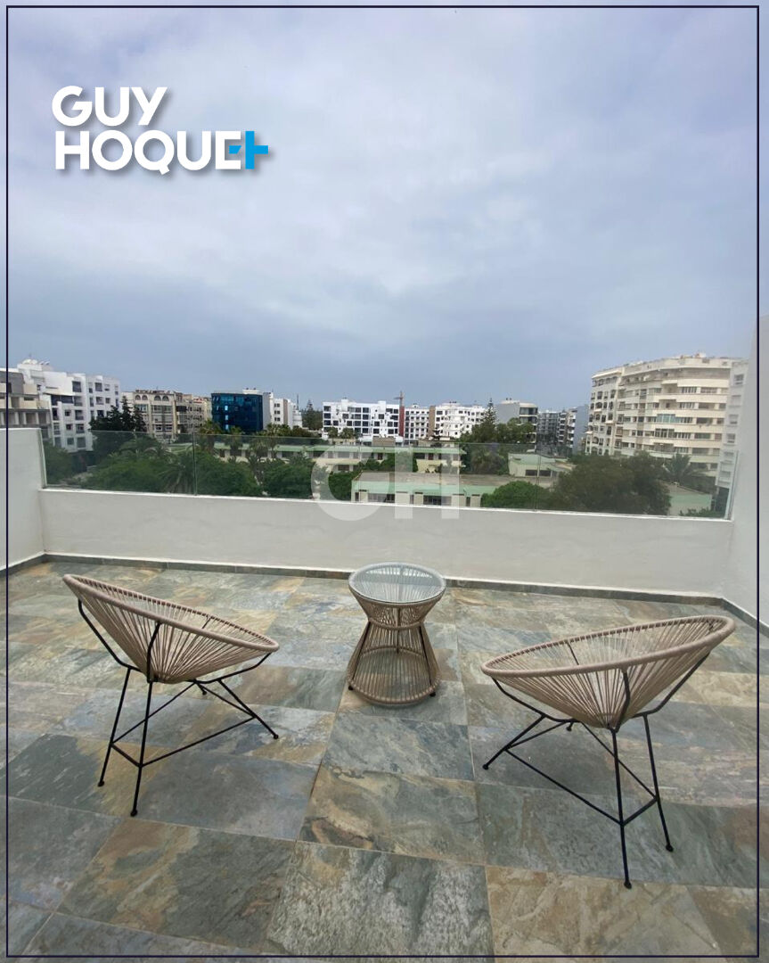 Appartement  2CAC meublé avec terrasse Quartier Princesse