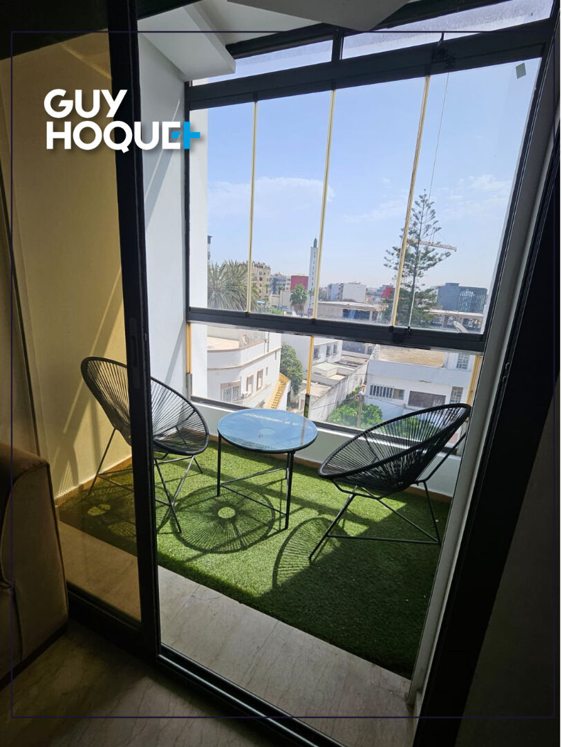 Appartement quasi neuf avec terrasse sans vis-à-vis