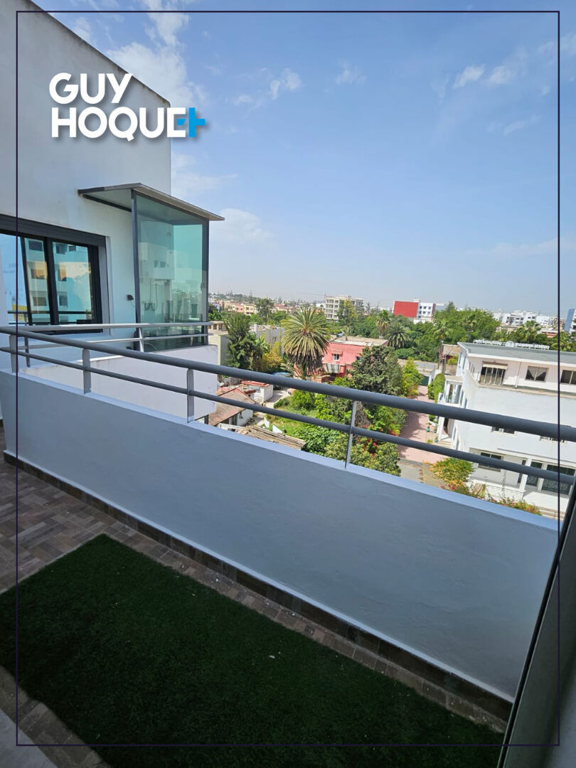 Appartement quasi neuf avec terrasse sans vis-à-vis
