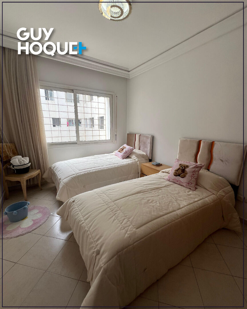 Appartement 2 chambres meublé Maarif Extension