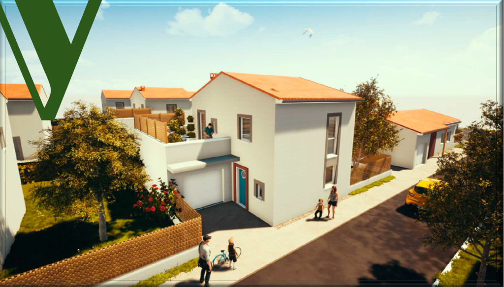 ROUFFIAC-TOLOSAN - MAISON INDIVIDUELLE AVEC 300m² DE JARDIN