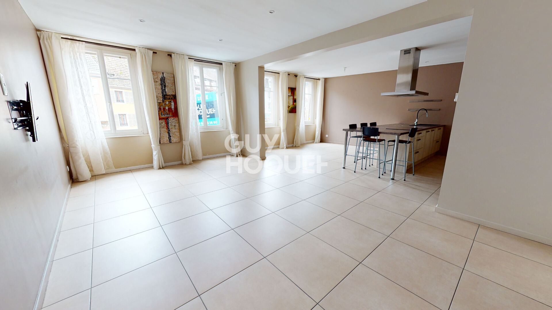 Coup de coeur pour cet appartement F5 situé au centre de THANN