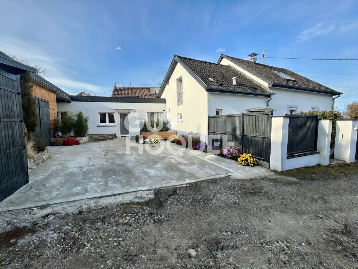Coquette maison + appartement de 145m² à UFFHOLTZ (68700)