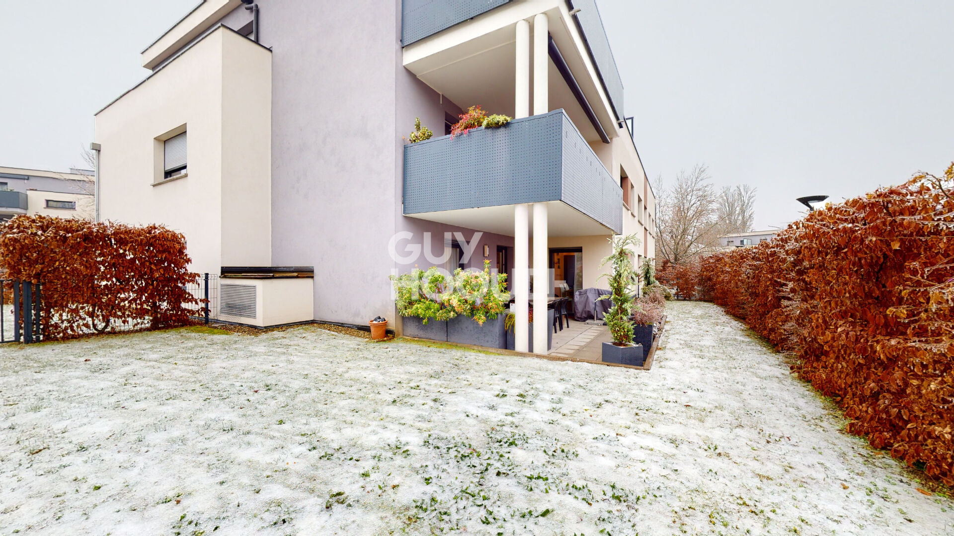 VENTE d'un appartement T3 en rez-de-jardin (71 m²) à RIEDISHEIM