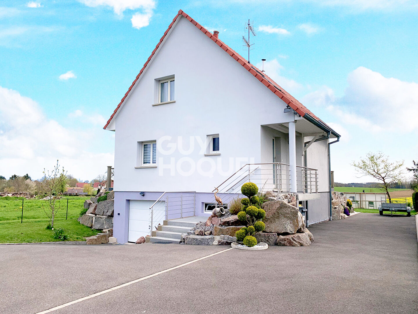 Coquette maison T5 de 97 m² à CHAVANNES LES GRANDS (90100)