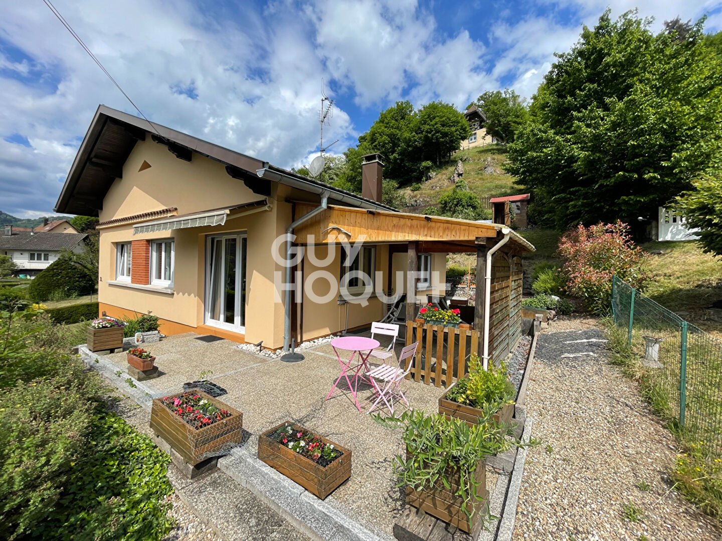 Plain pied au calme de 80m² à SAINT AMARIN (68550)