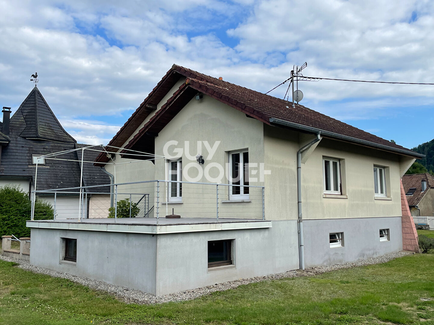 Maison à vendre à Fellering - 6 pièces, 4 chambres, étang 23 ares