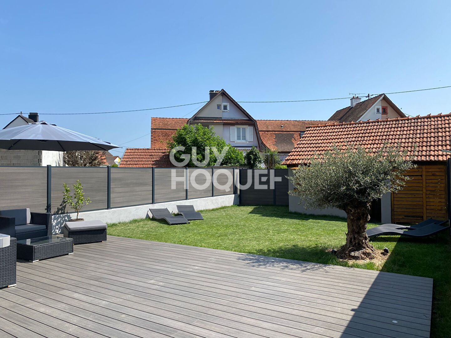 Maison à vendre à Pulversheim - 3 pièces, 2 chambres, jardin agréable