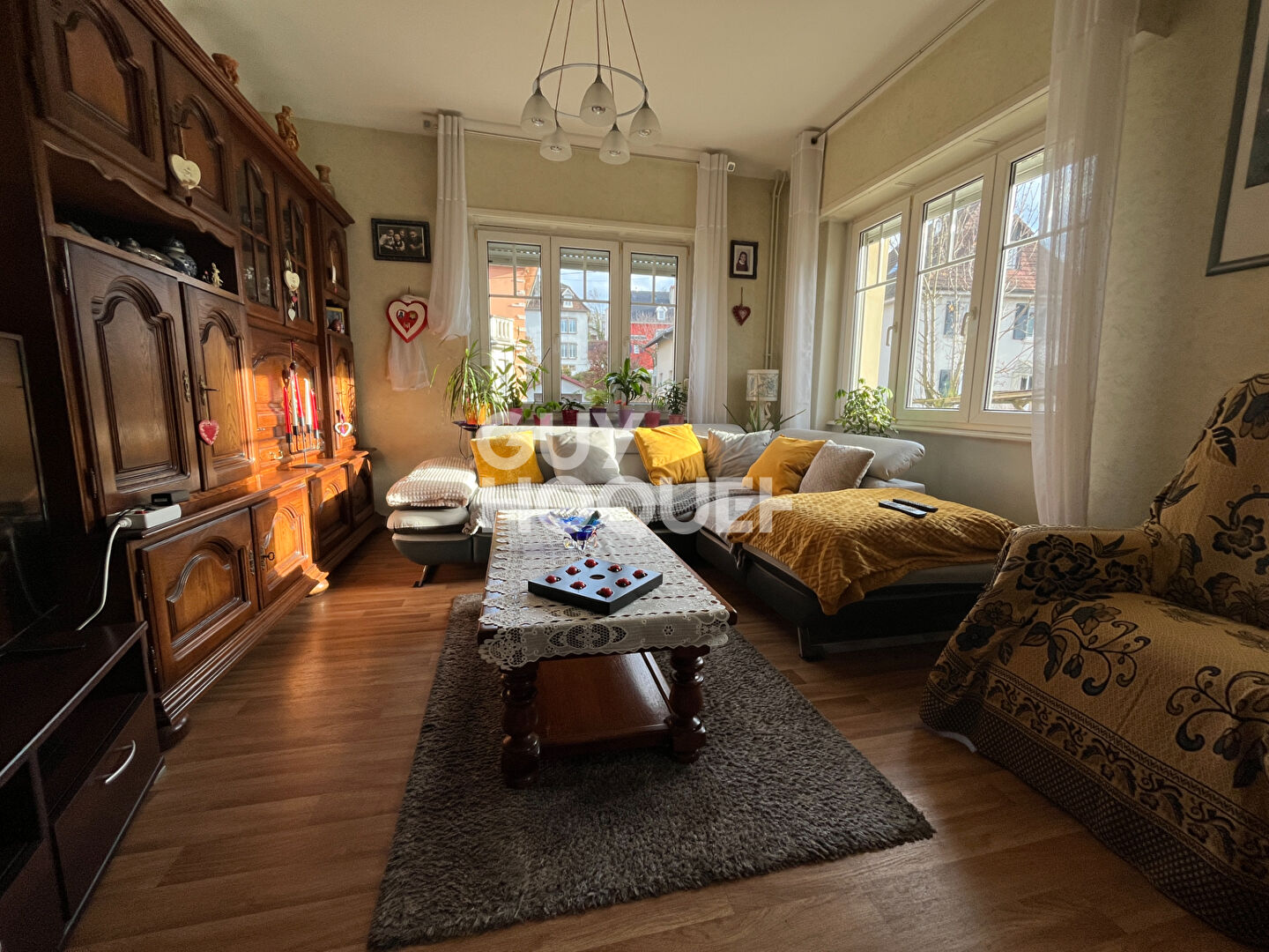 Maison à vendre à RIEDISHEIM - 9 pièces, 6 chambres, jardin