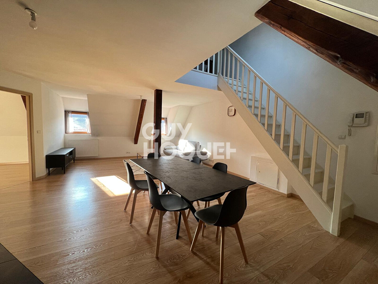 Appartement F3 en duplex meublé à Cernay