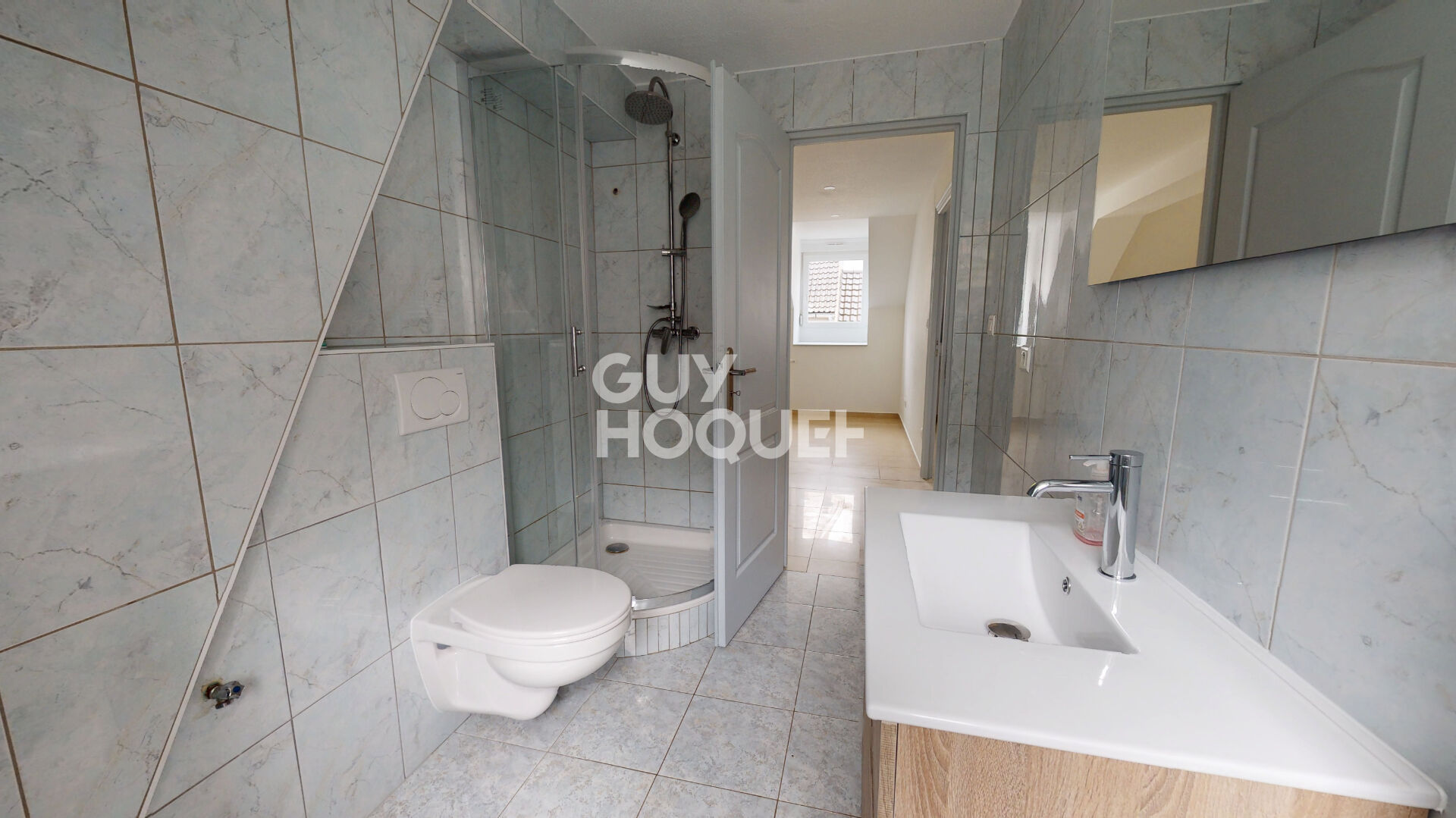 Coquet F3 de 46.14m² centre CERNAY (68700)