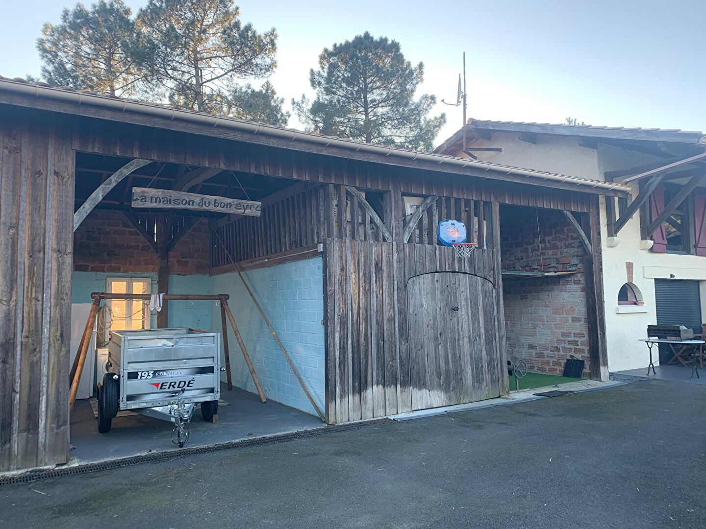 Longère de charme à Salles, Gironde