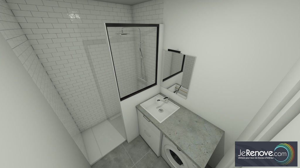 Saint-Memmie. Le Corbusier T3 avec balcon, garage et cave