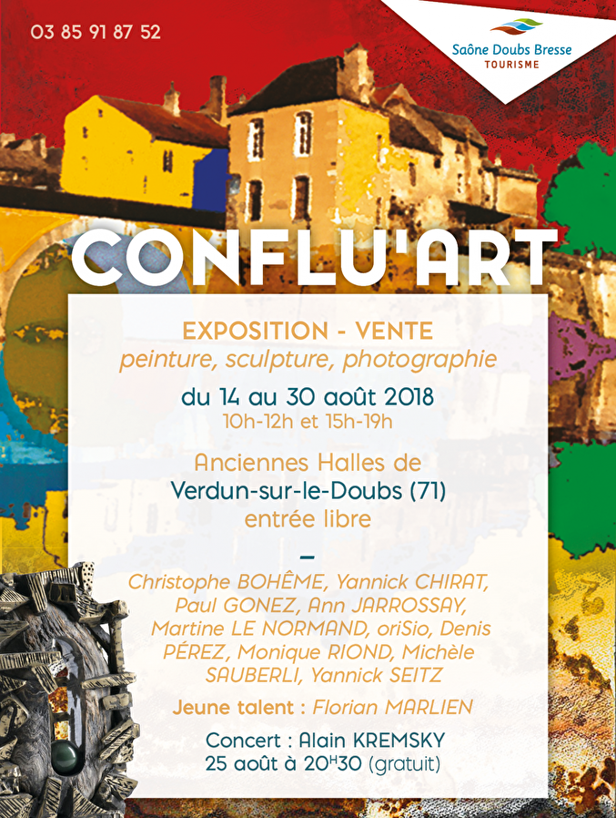CONFLUART 2018 : Grâce à Mireille Fouchecourt, Verdun-sur-le-Doubs va de nouveau être « the place to be » des amateurs dart contemporain