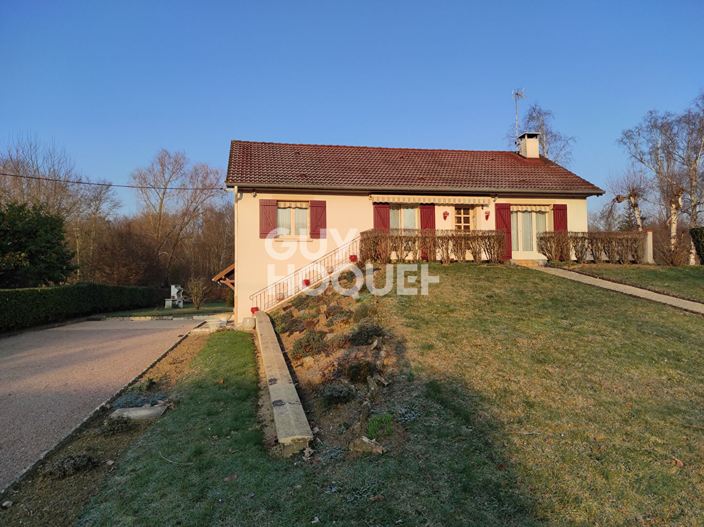 VENTE d'une maison 5 pièces (91 m²) à SAINT MARTIN EN BRESSE