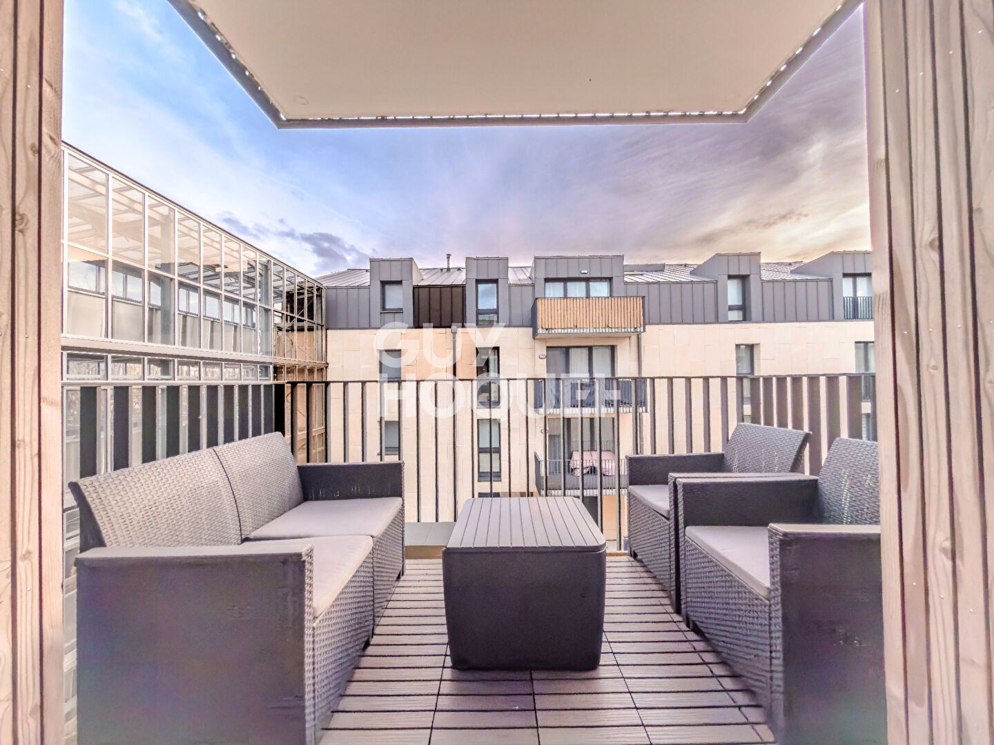 T2 récent 2020, Balcon plein sud. — photo 1