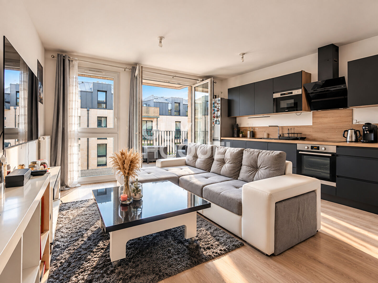 T2 récent 2020, Balcon plein sud.