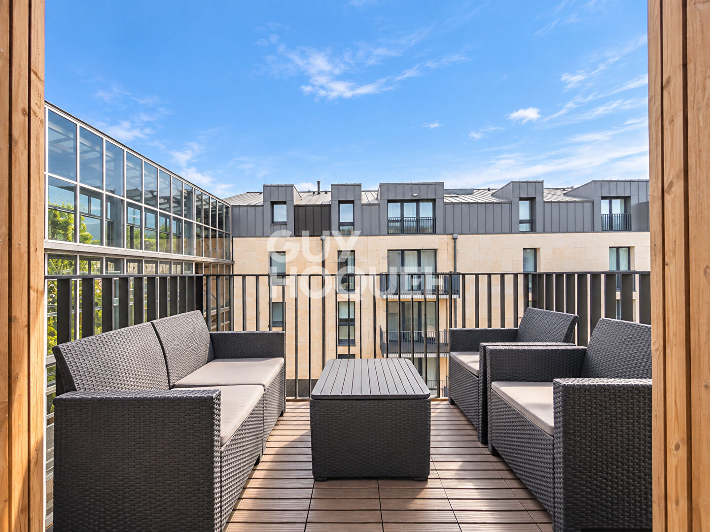 T2 récent 2020, Balcon plein sud. — photo 2