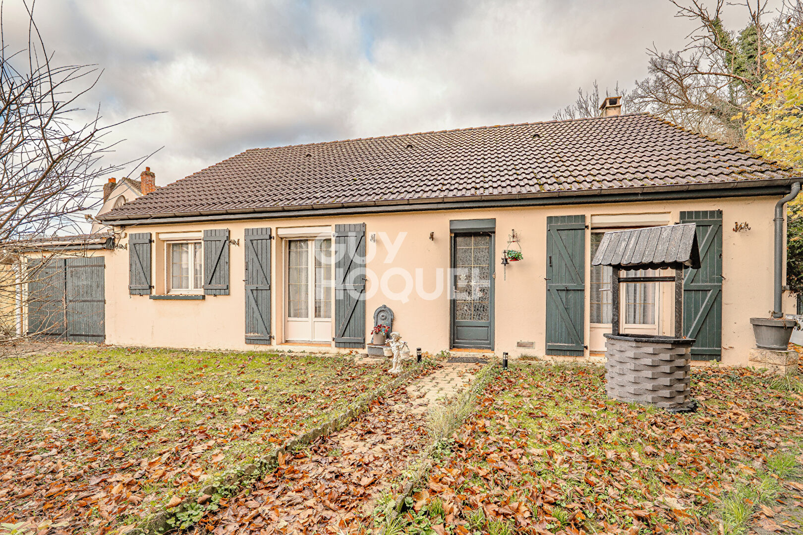 Plain-pied lumineux et fonctionnel avec vaste cave en carrière