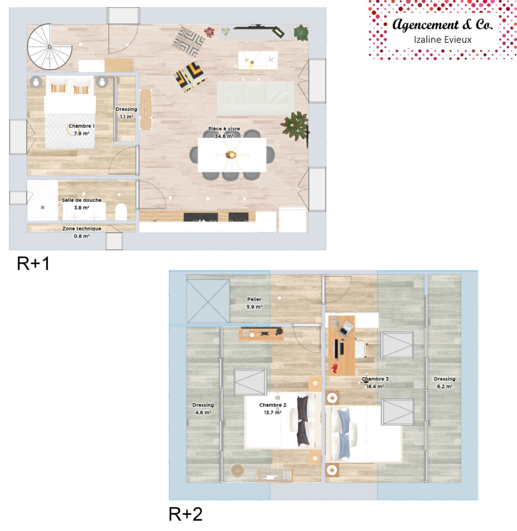 Appartement Soucieu En Jarrest 69.27 m2