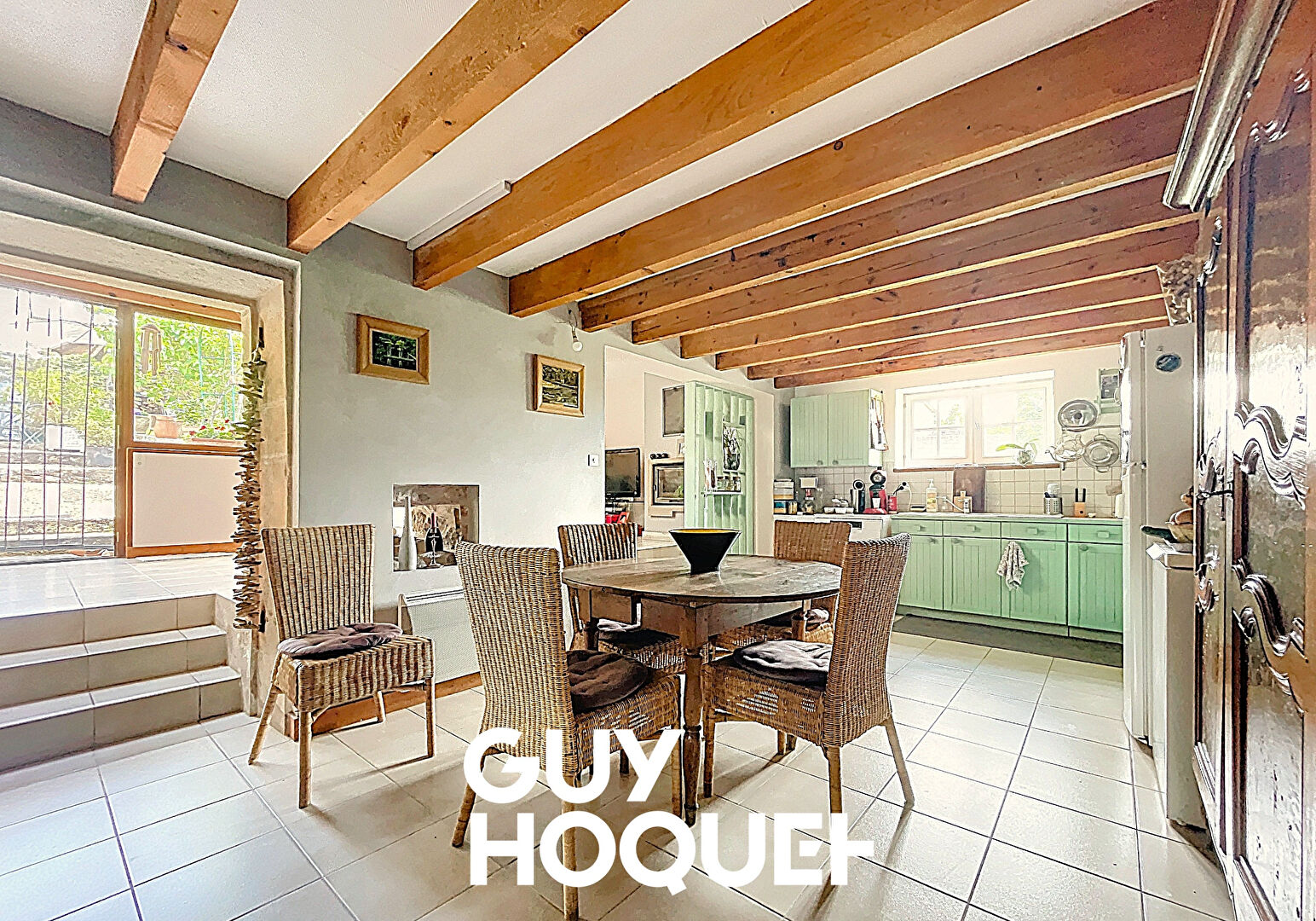 Maison 2 Chs + Maison 1 Chs avec cour et jardin - 71570 PRUZILLY