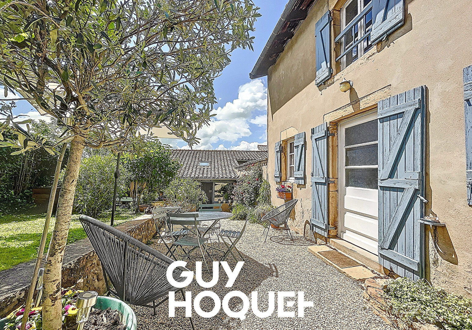 Maison 2 Chs + Maison 1 Chs avec cour et jardin - 71570 PRUZILLY