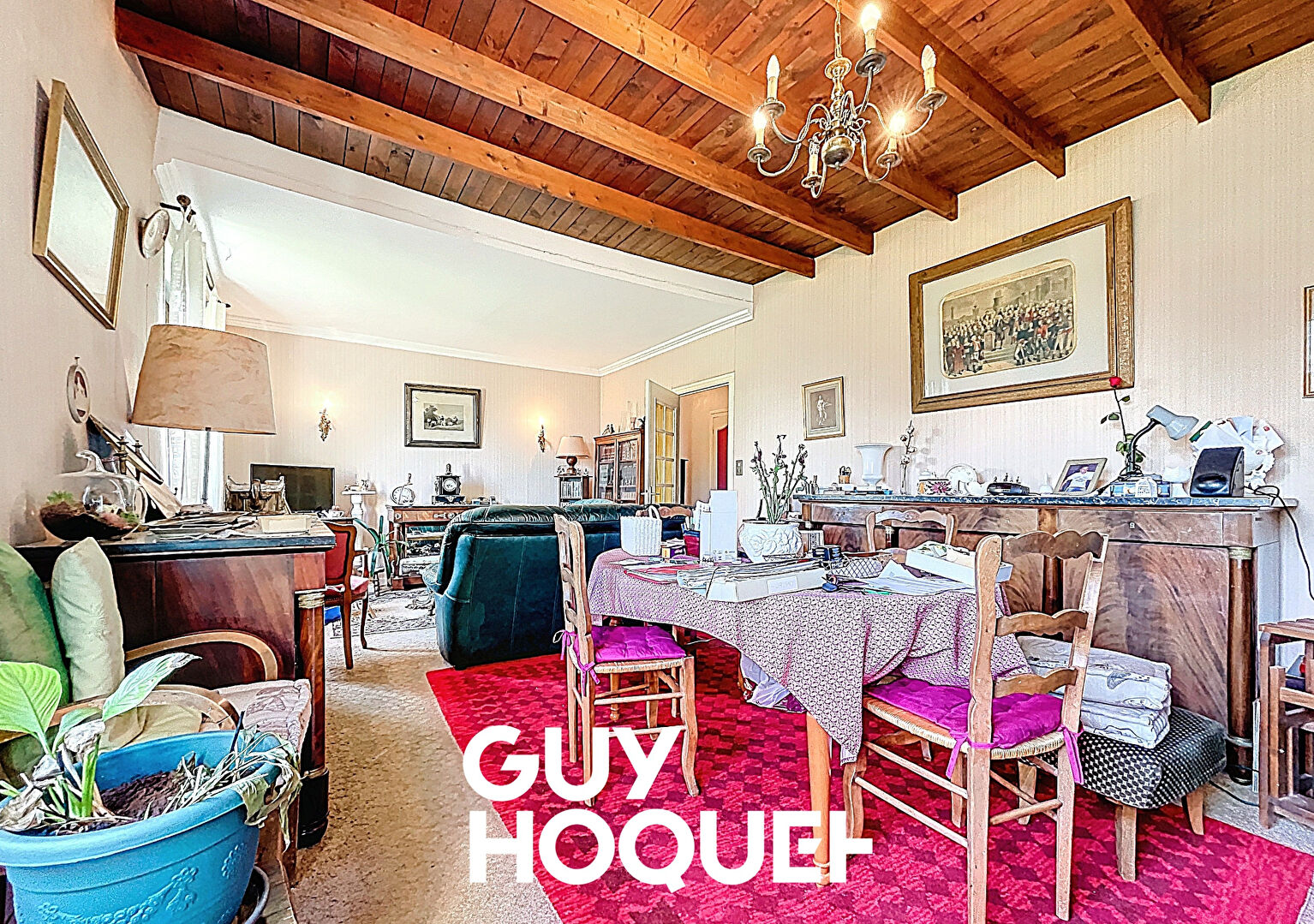 Maison Ancienne 5 Chs + Dépendances et Terrain de 866 m² environ - 71870 HURIGNY