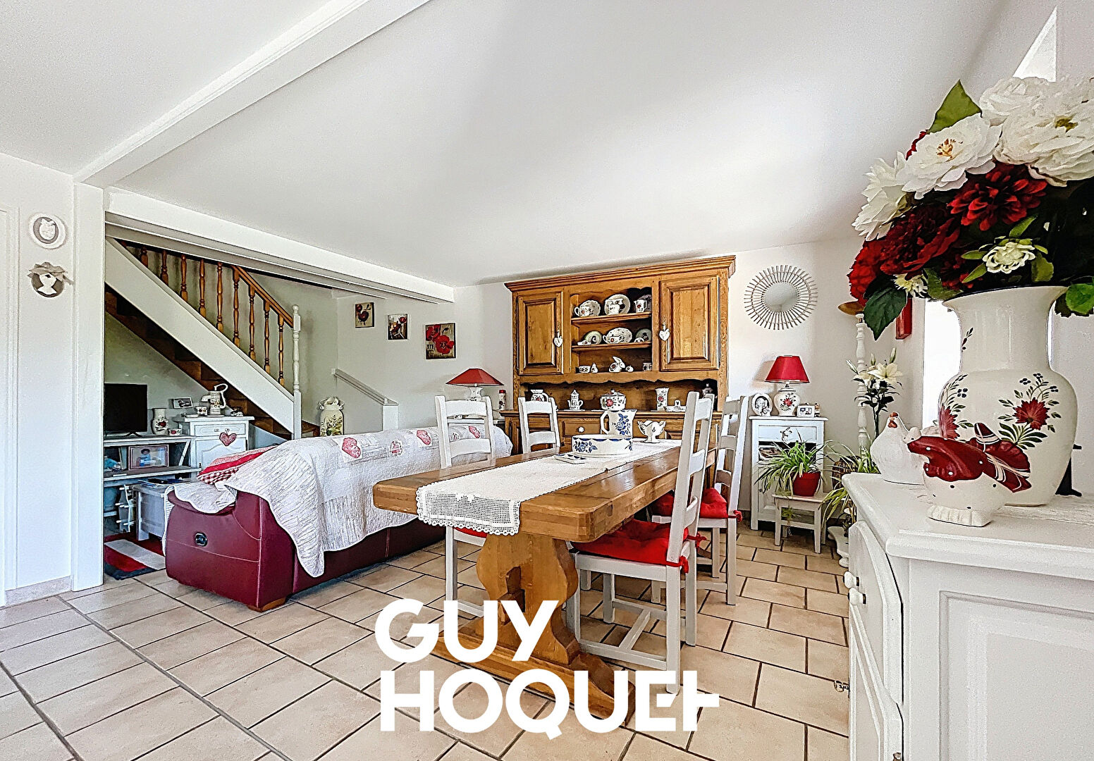 Maison en Pierre 3 Chs + Garage + Cave et Terrain de 379 m² - 71960 BERZE LA VILLE