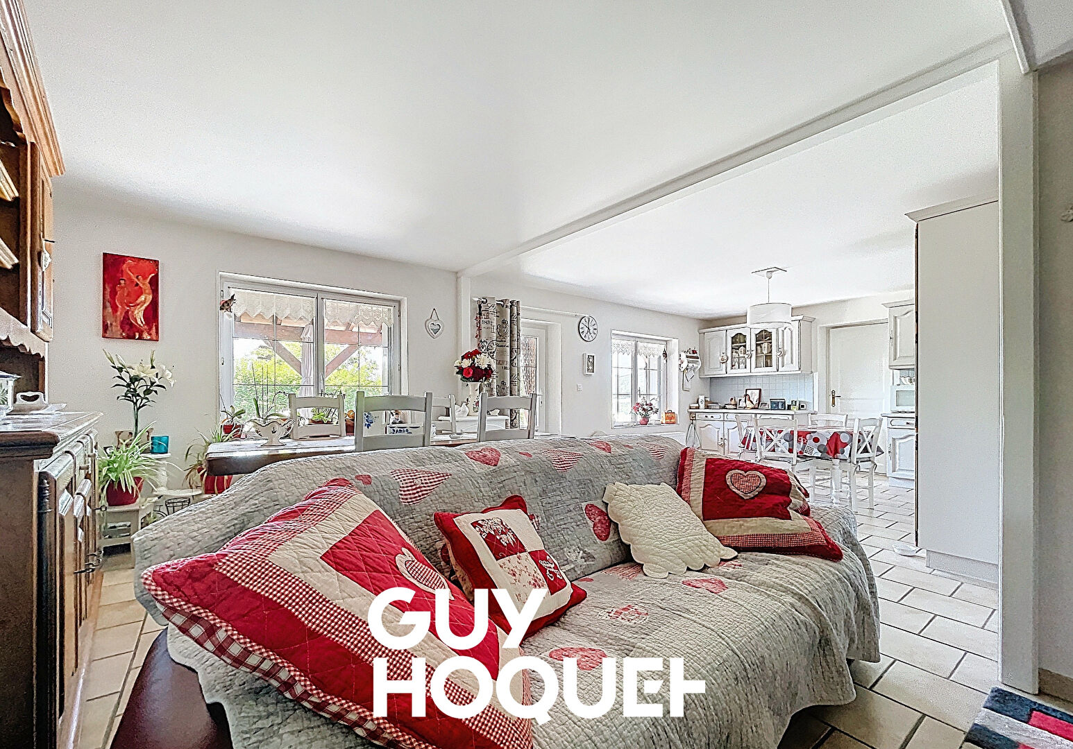 Maison en Pierre 3 Chs + Garage + Cave et Terrain de 379 m² - 71960 BERZE LA VILLE