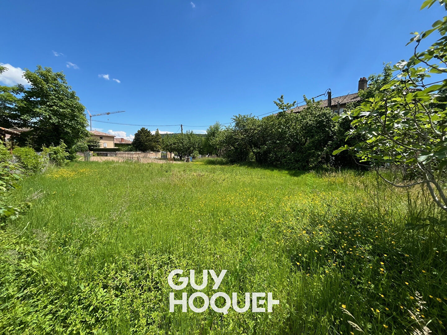 Terrain constructible 628 m²  - 69840 EMERINGES