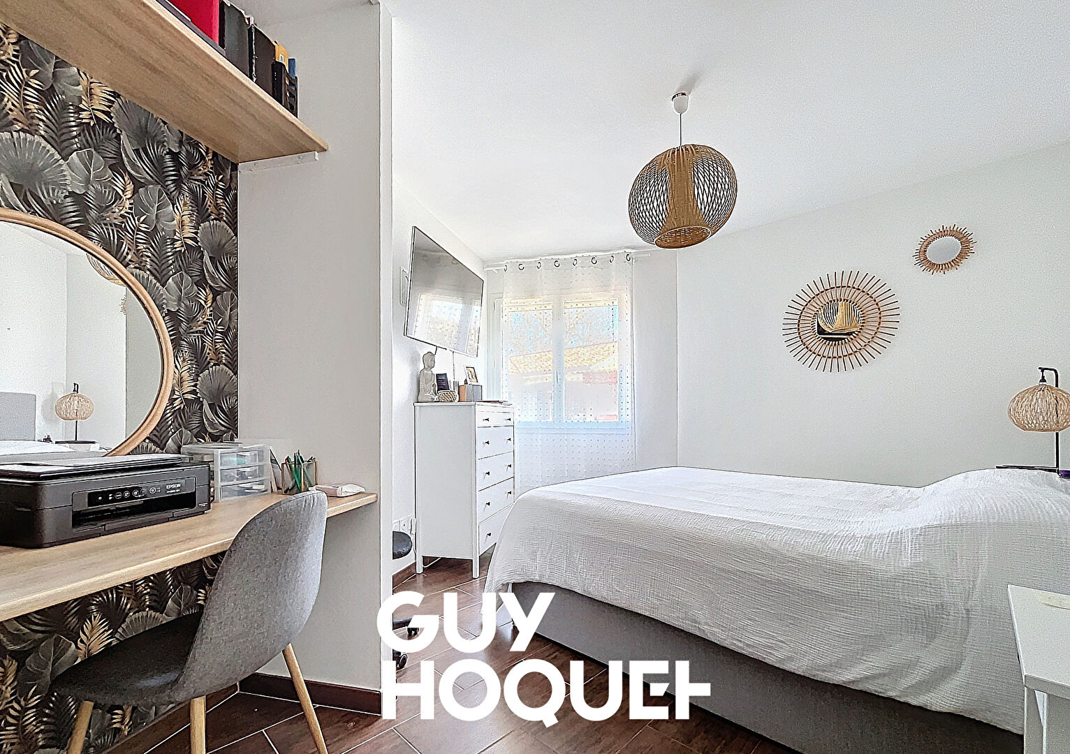 Maison Contemporaine de Plain Pied 4 Chambres + Garage + Piscine - 71570 LA CHAPELLE DE GUINCHAY