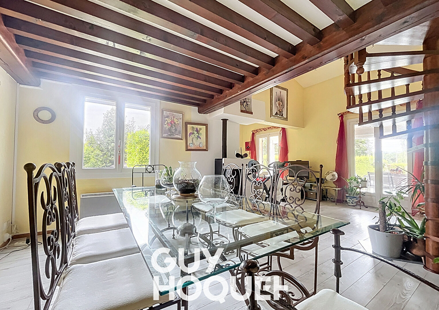 Maison 4Chbs avec Piscine et Terrain Clos - 71680 CRECHES SUR SAONE