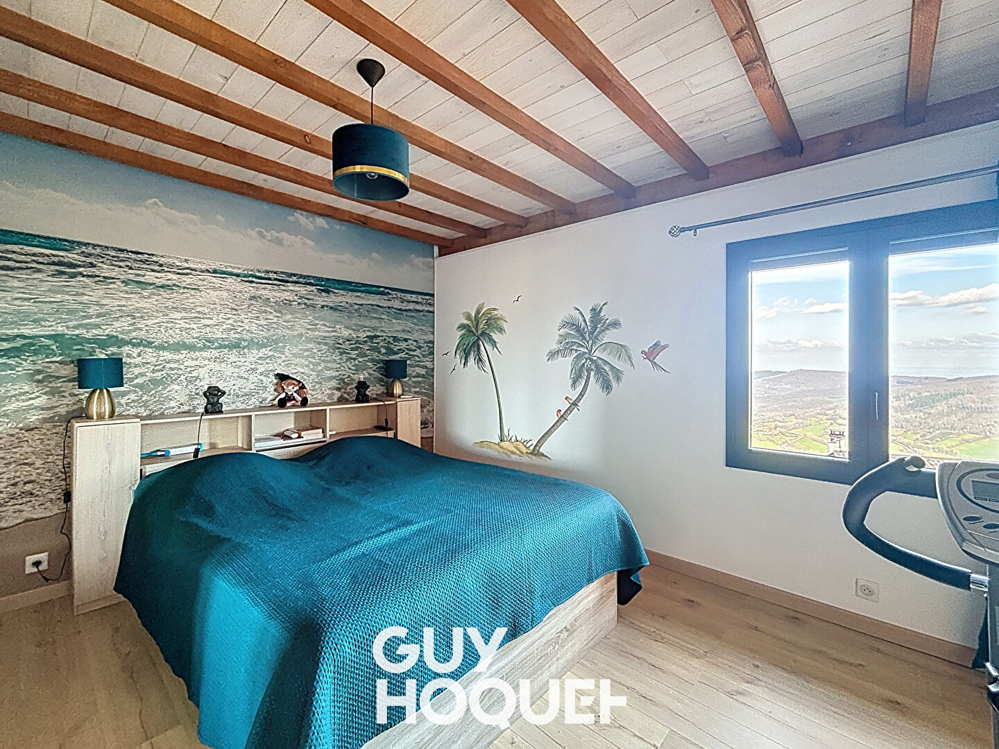 Maison avec piscine, dépendances et vue imprenable - 69840 CENVES