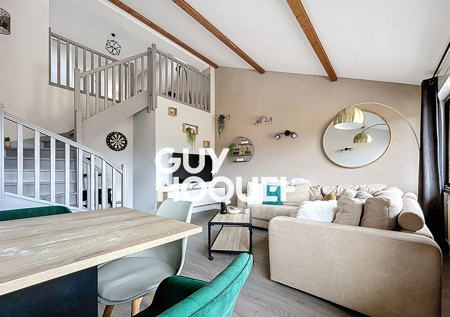 À VENDRE - APPARTEMENT T3 EN DUPLEX - CHARNAY-LÈS-MÂCON (CENTRE)