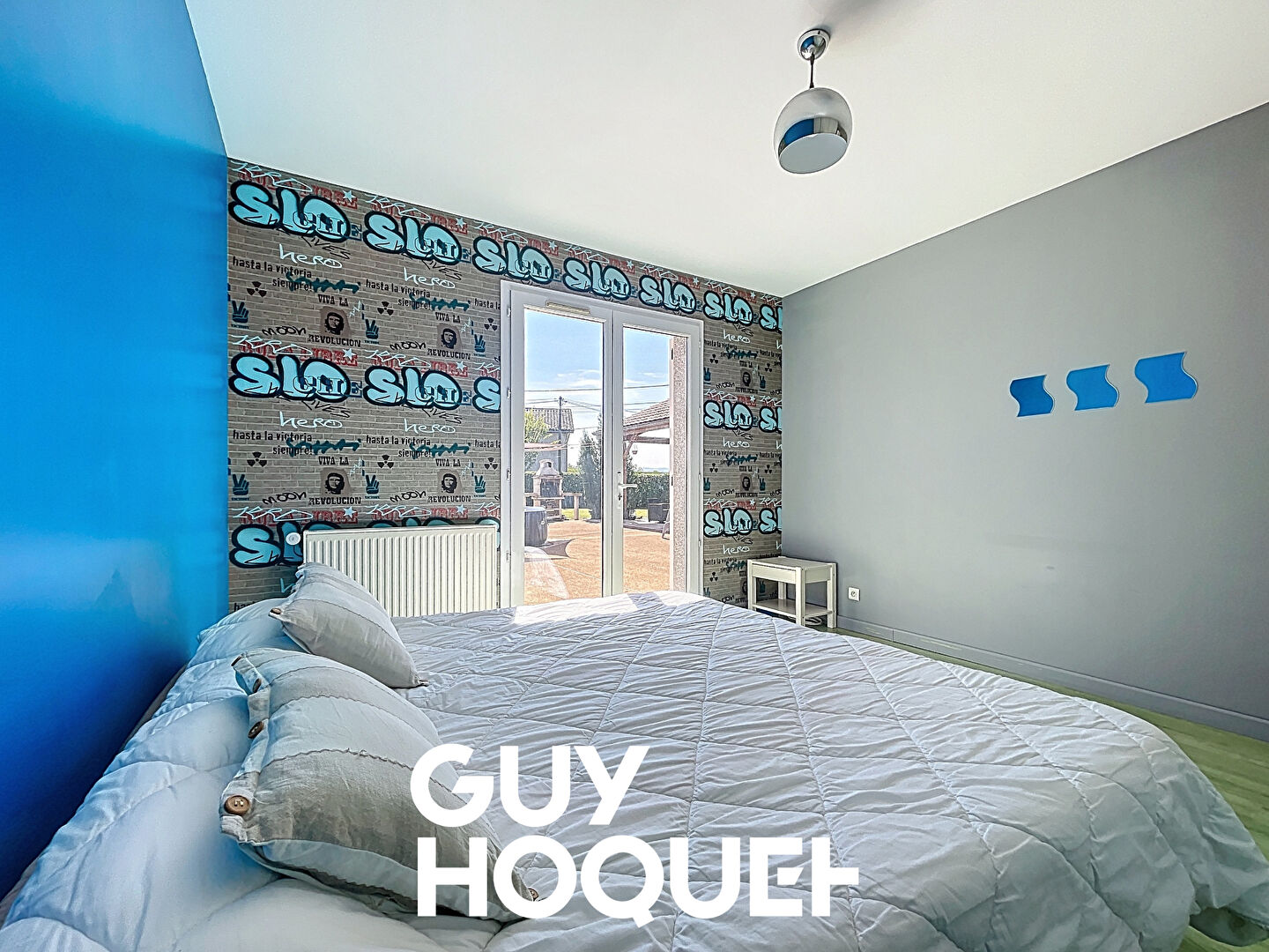 Villa de plain-pied lumineuse et peu énergivore, terrasses couvertes et Garage - 01290 GRIEGES