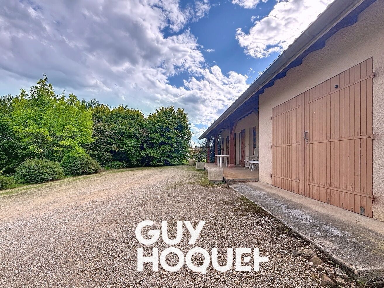 Maison Plain-pied 3 Chs + Garage et Atelier sur plus de 2900 m² de Terrain