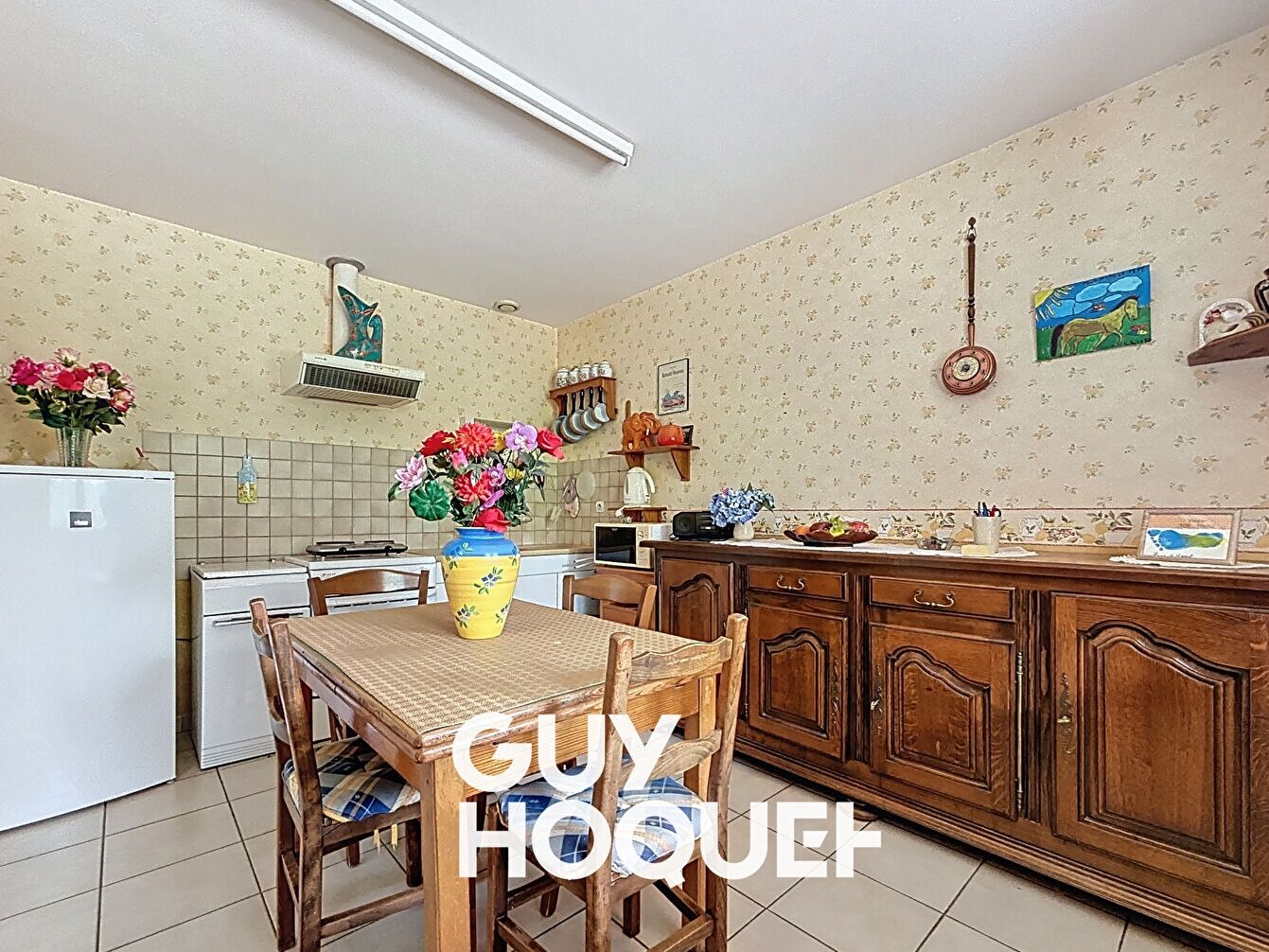 Maison Plain-pied 3 Chs + Garage et Atelier sur plus de 2900 m² de Terrain