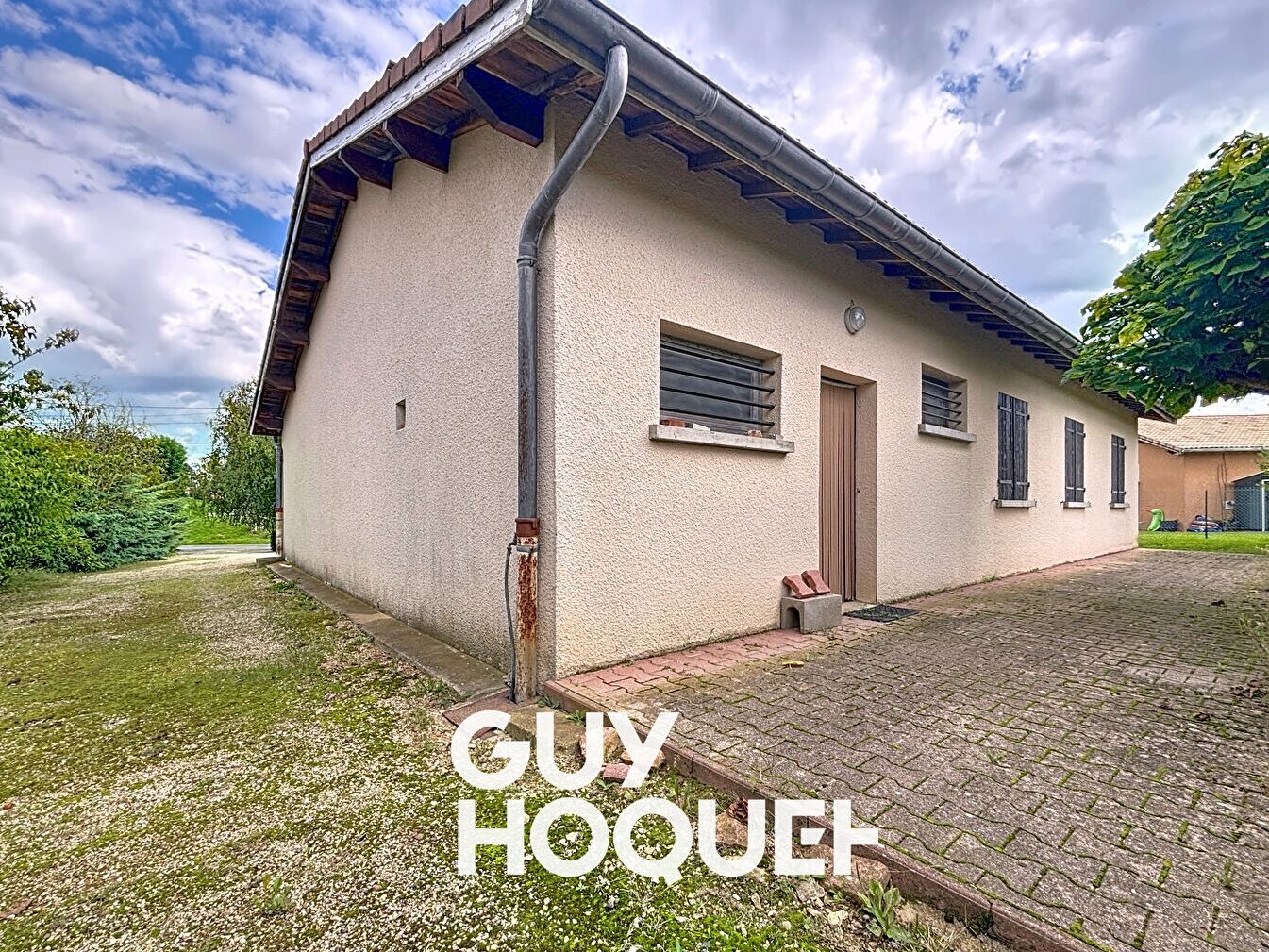 Maison Plain-pied 3 Chs + Garage et Atelier sur plus de 2900 m² de Terrain