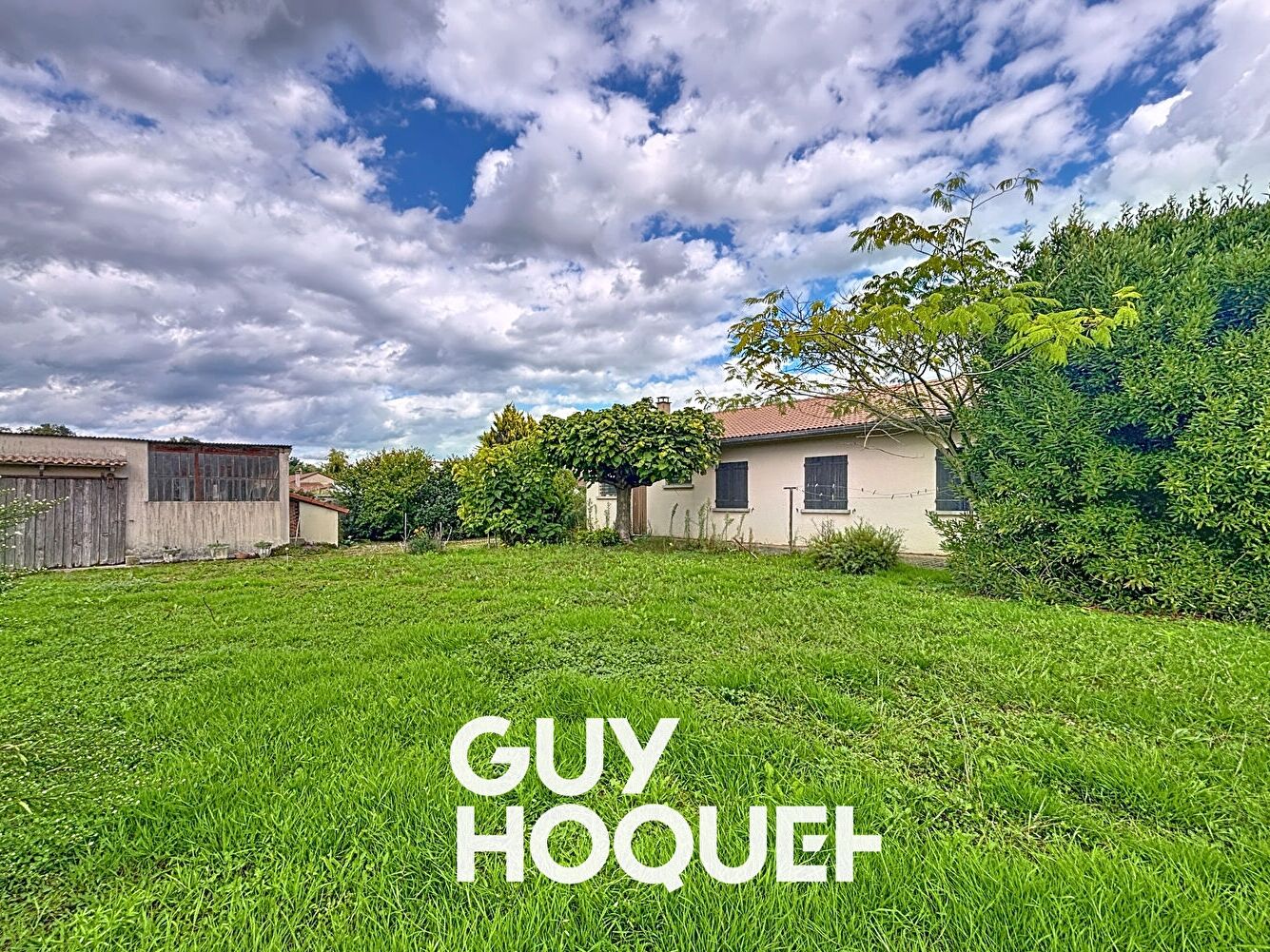 Maison Plain-pied 3 Chs + Garage et Atelier sur plus de 2900 m² de Terrain