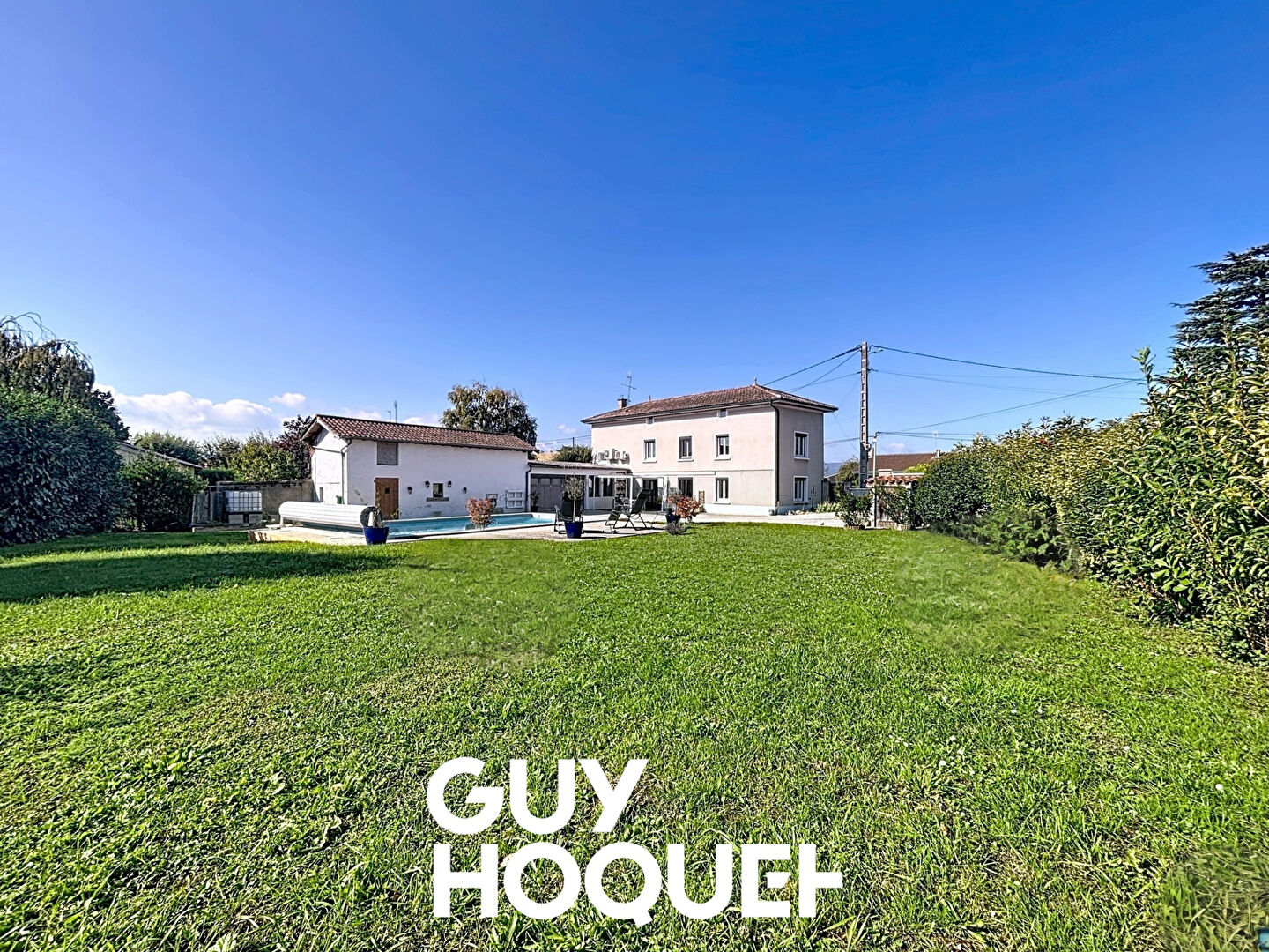 Maison 5CHBS + Piscine et Garage - 01290 CORMORANCHE SUR SAONE