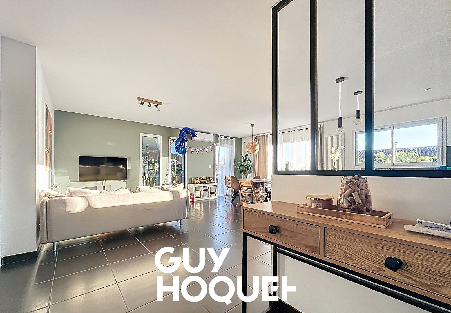 Villa de Plain Pied 3 Chs + Garage et terrain de 480 m² environ - 71570 LA CHAPELLE DE GUINCHAY