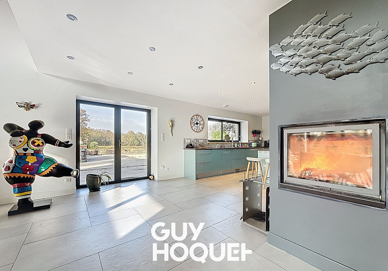 Demeure de prestige 5 Chambres + Dépendances + Parc et Près de 4.6 Hectares - 01380 SAINT ANDRE DE BAGE