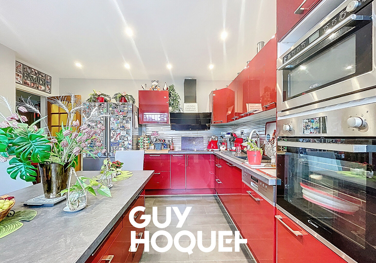 Villa sur sous-sol 6 Chambres + Dépendances et Terrain Constructible de 2227 m²  - 71850 CHARNAY LES MACON