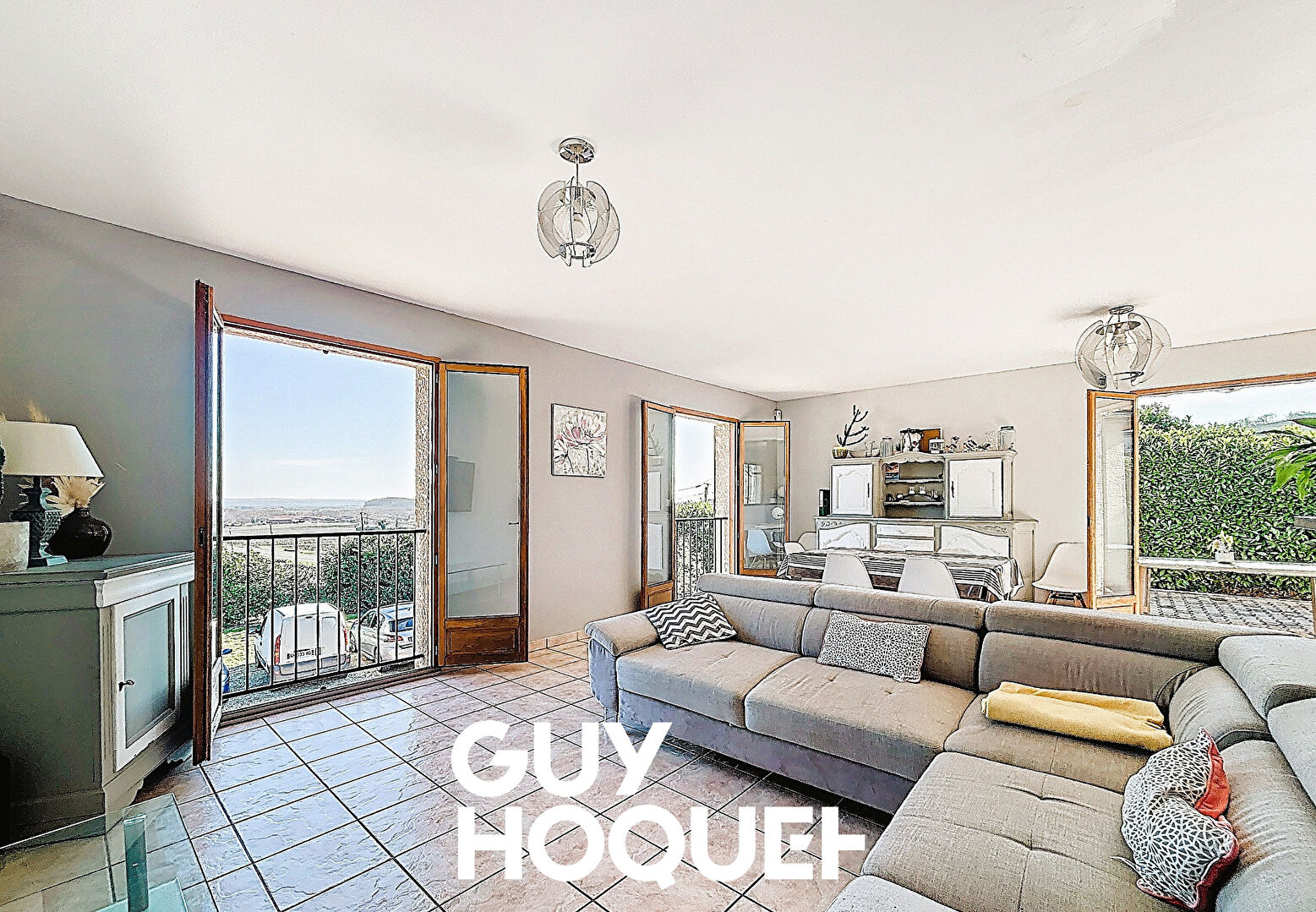 Maison sur Sous-Sol complet 5 Chambres + Dépendances et terrain de 1240 m² avec Vue - 69910 VILLIE MORGON