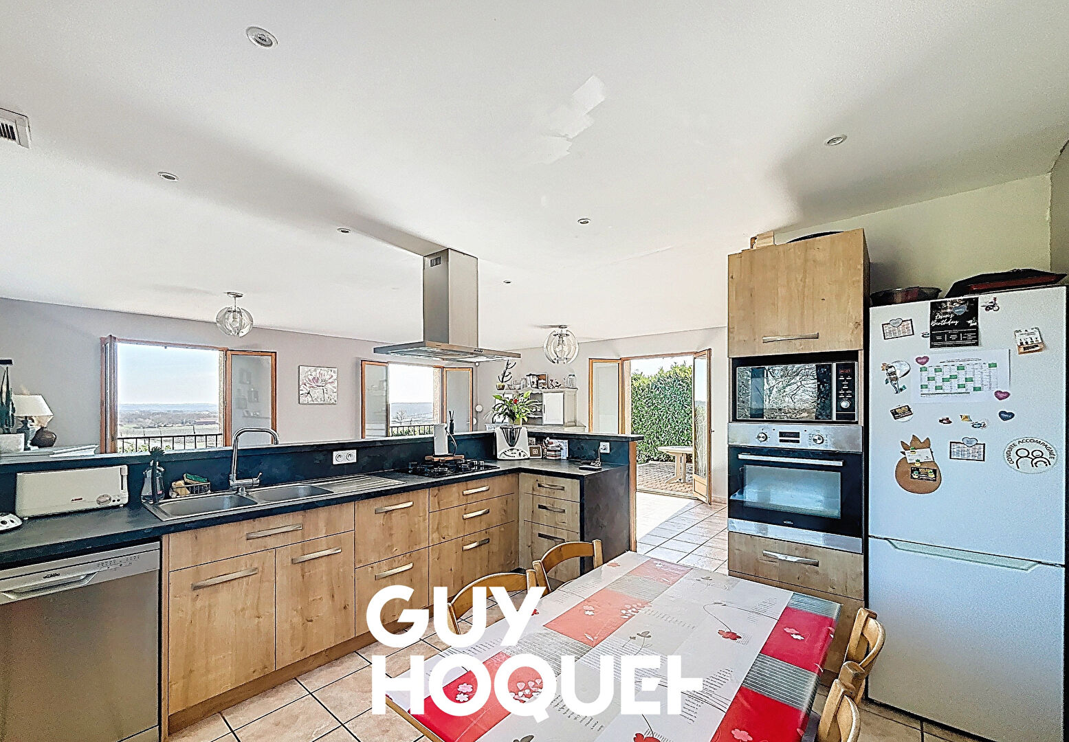 Maison sur Sous-Sol complet 5 Chambres + Dépendances et terrain de 1240 m² avec Vue - 69910 VILLIE MORGON