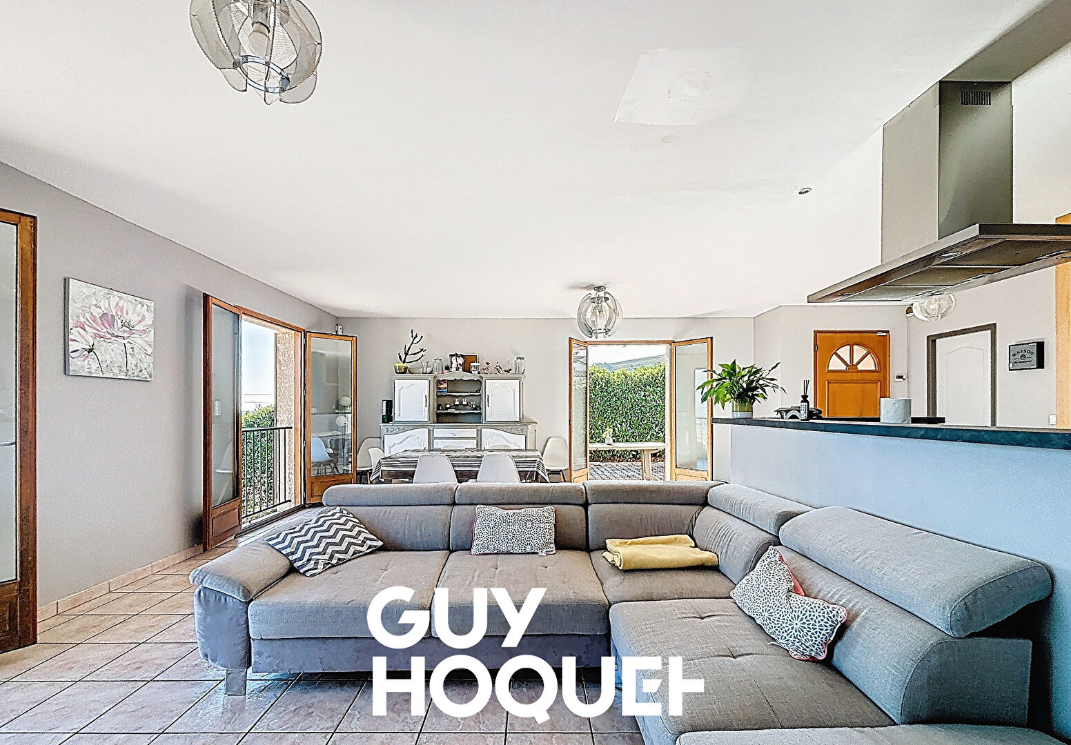 Maison sur Sous-Sol complet 5 Chambres + Dépendances et terrain de 1240 m² avec Vue - 69910 VILLIE MORGON