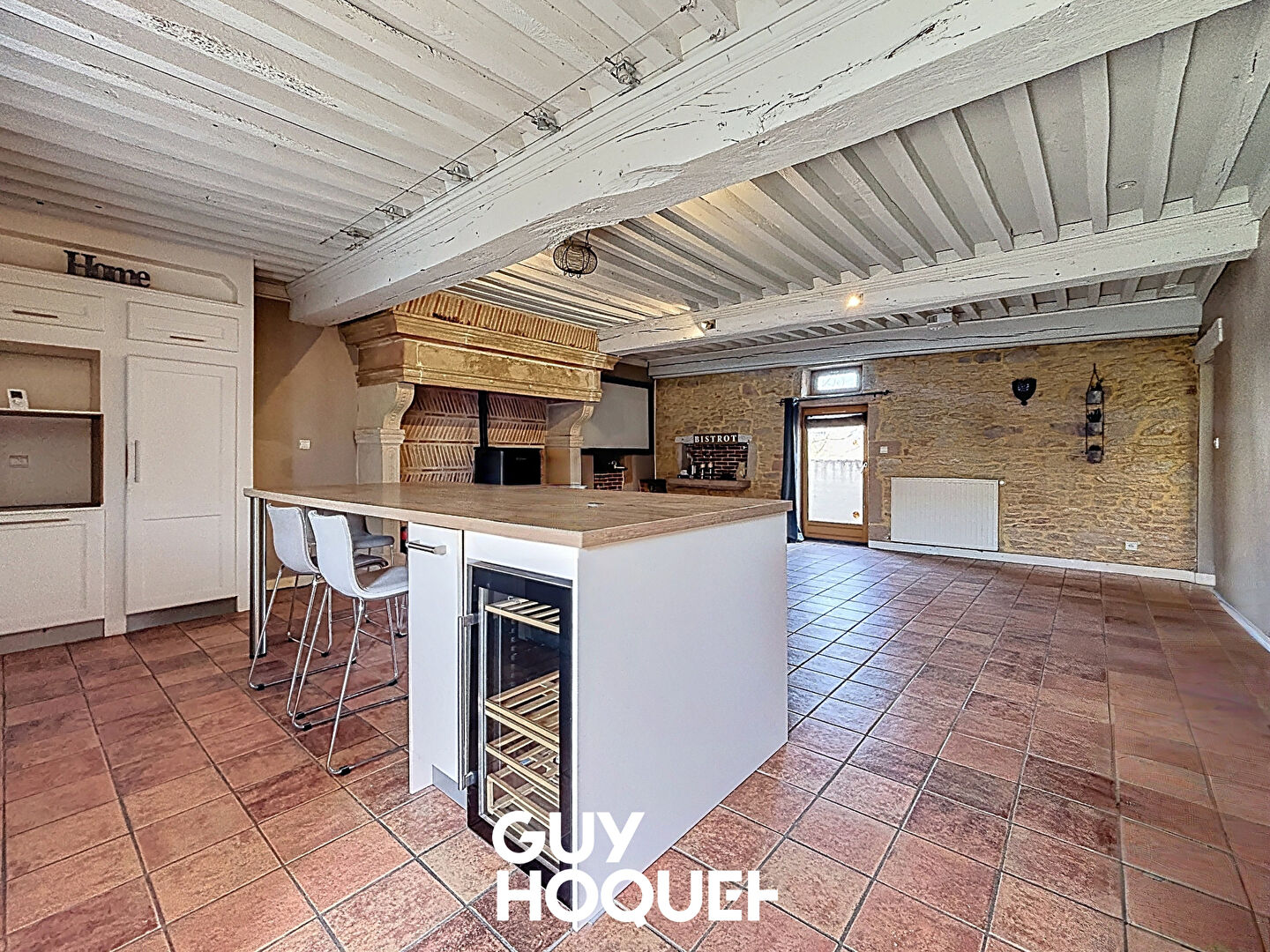 Maison en Pierres 4CHBS-Garage et Jardin - 01570 FEILLENS