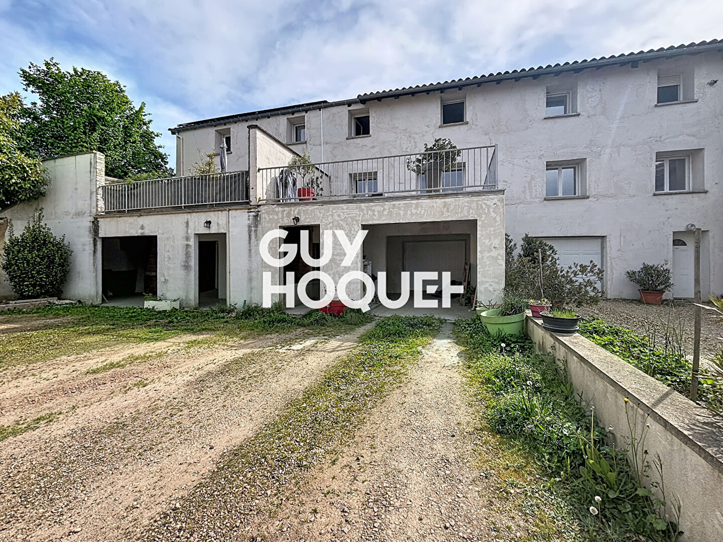 Maison mitoyenne de charme, 3 Chambres, Garage - 71570 SAINT SYMPHORIEN D'ANCELLES
